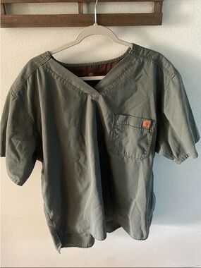 Carhartt Olive Green Workwear Pocket Top Size XL